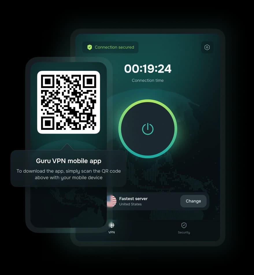 Mobile app illustration
