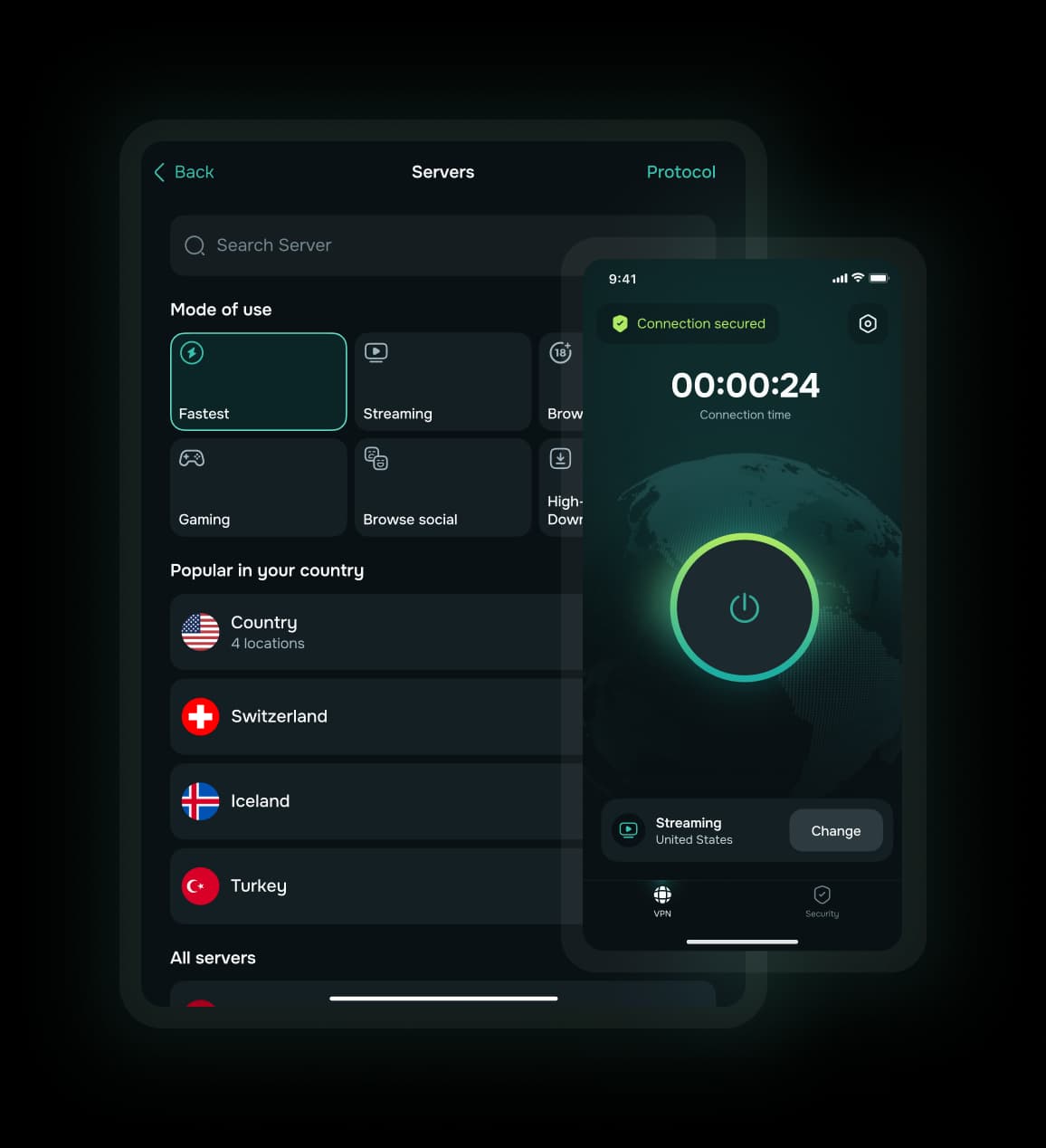 Mobile devices illustration