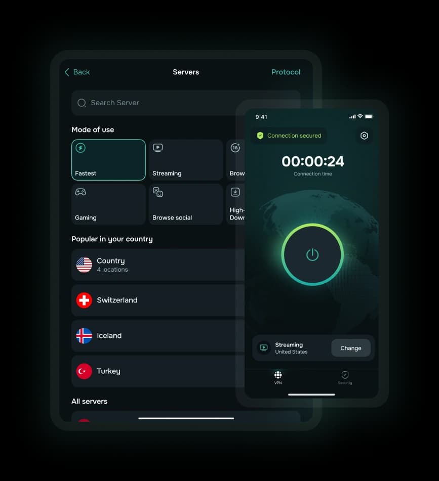 Mobile devices illustration