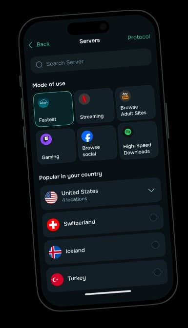 Aplicación Guru VPN
