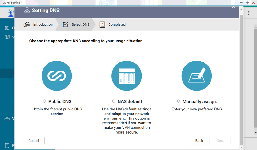 Configurazione DNS