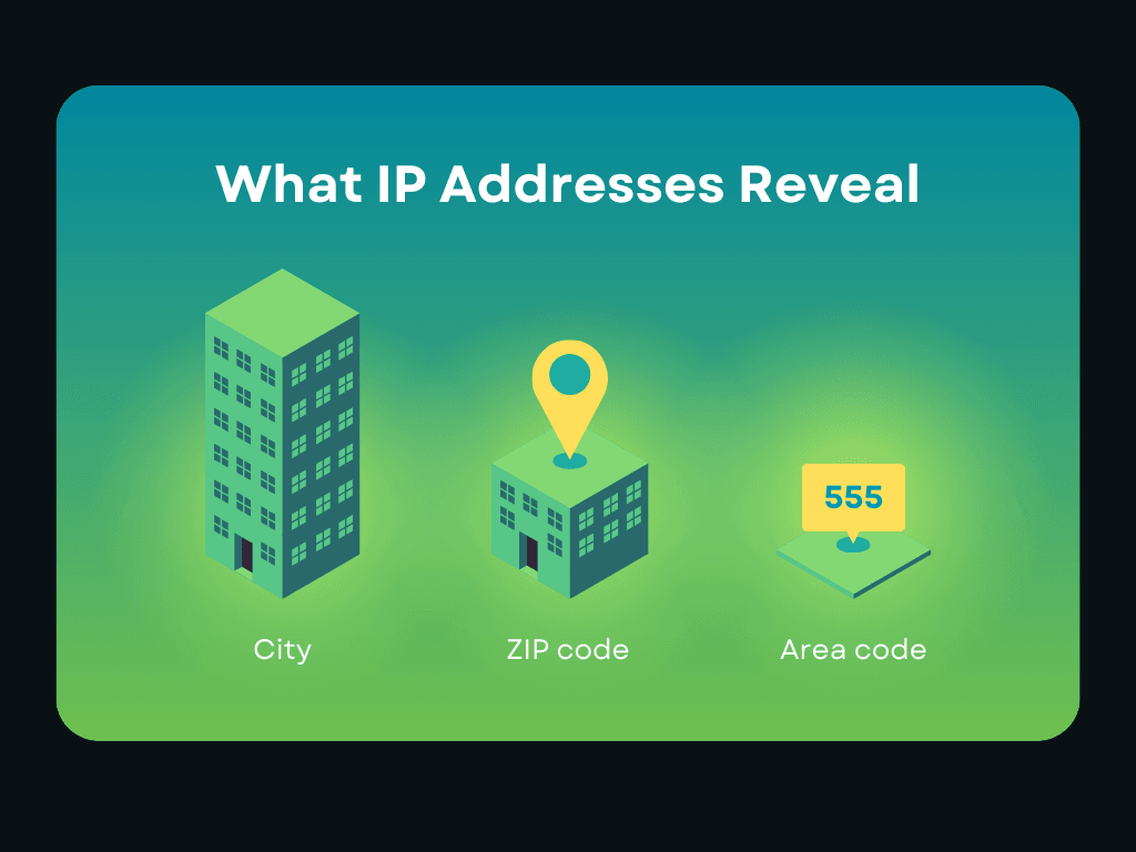 ما الذي تكشفه عناوين IP