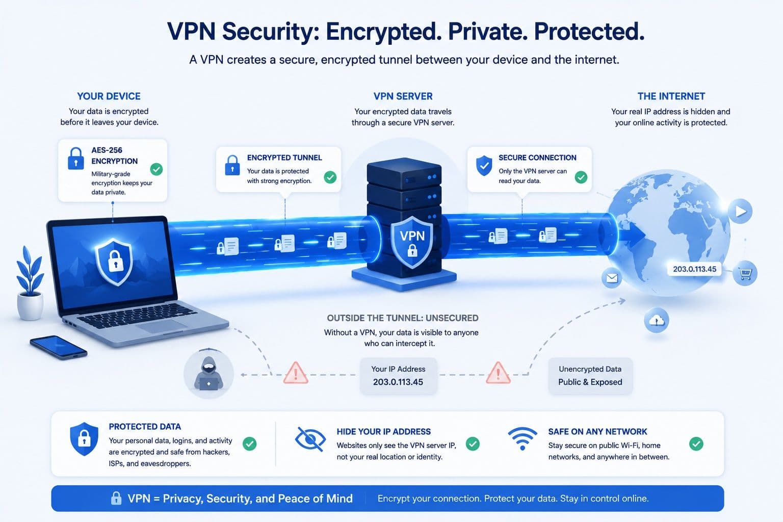VPN: Güvenlik ve Şifreleme